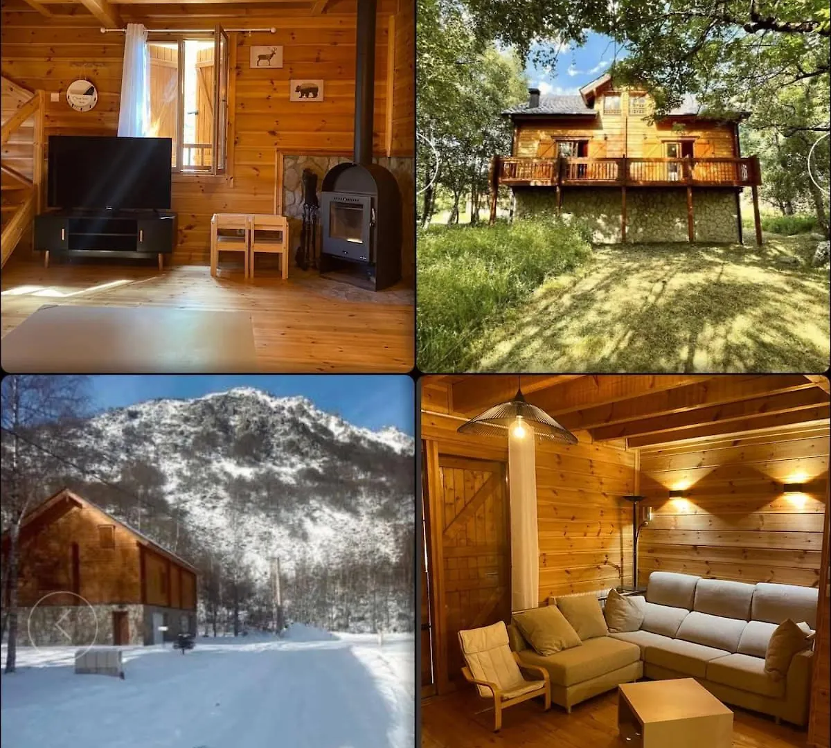 Chalet Chaleureux L'Hospitalet Pres L'Andorre .